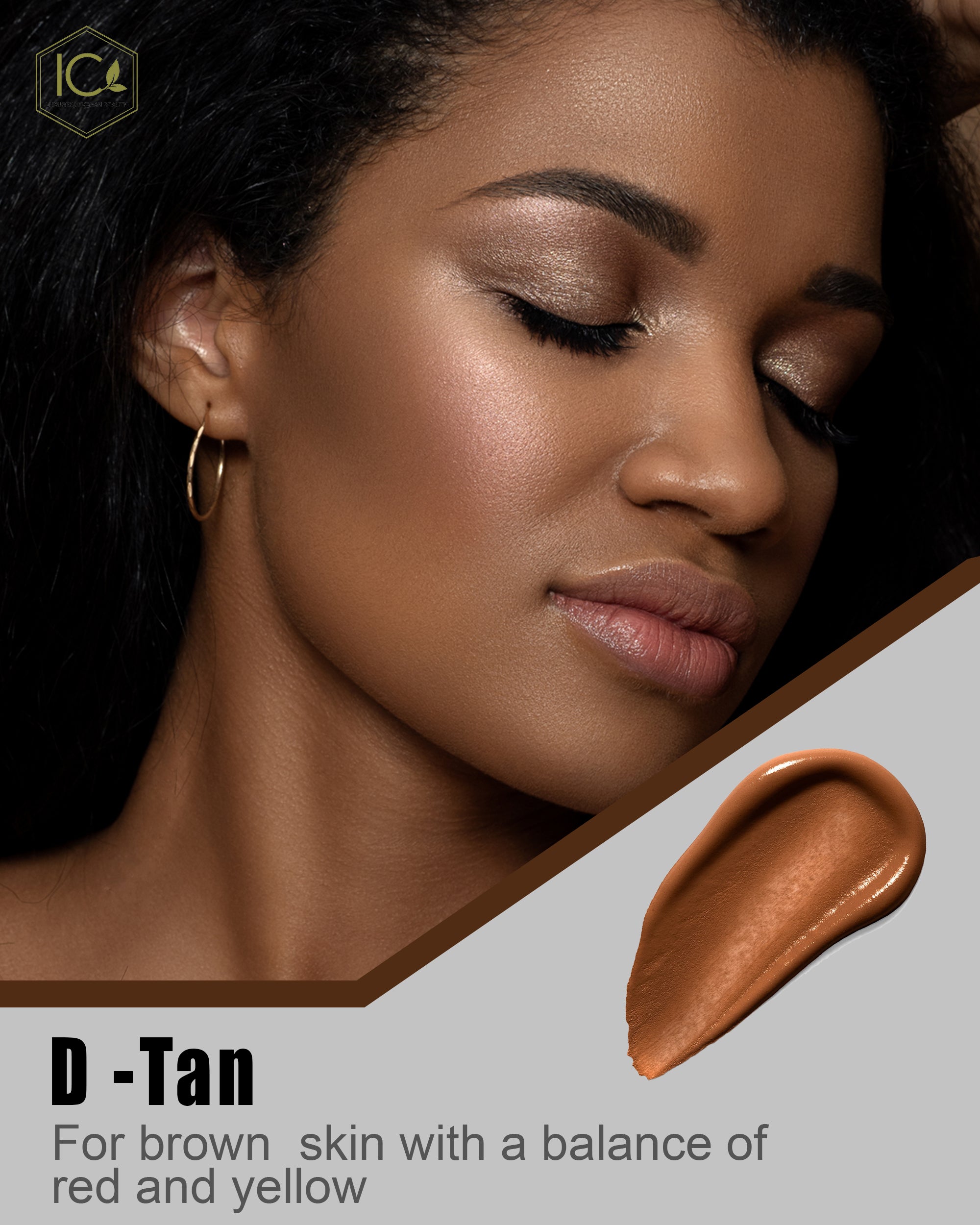 Pressed Mineral Foundation - full coverage - Dark Tan