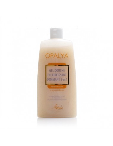 Opalya Gel douche exfoliant éclaircissant 2 EN 1 Au noyau d'abricot