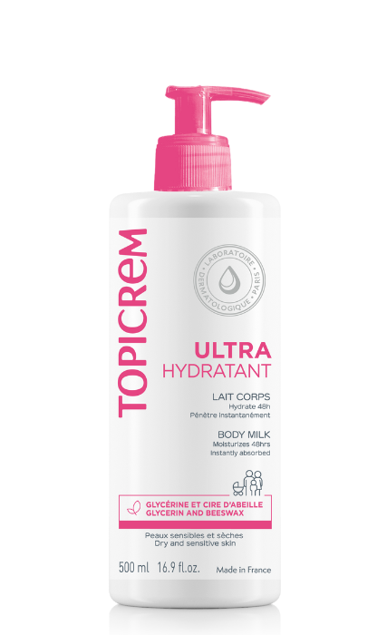 TOPICREM® LAIT CORPS ULTRA-HYDRATANT 500ml