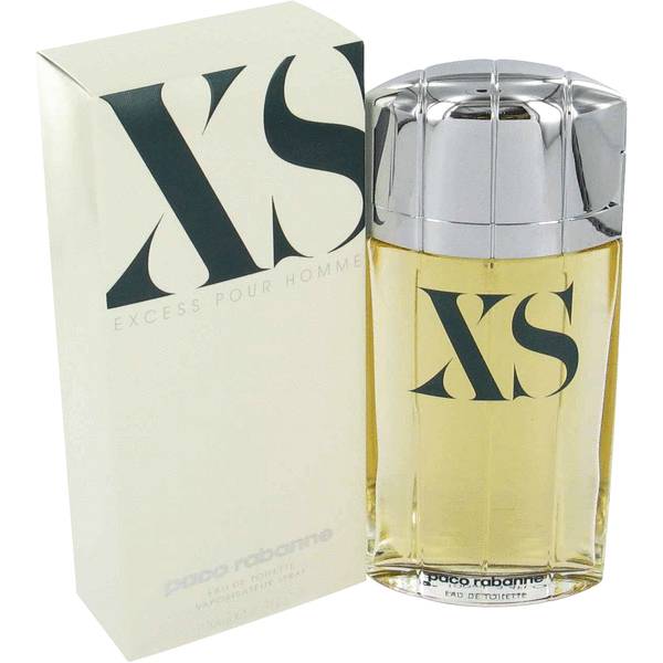 FRAG - XS by Paco Rabanne Fragrance for Men Eau de Toilette Spray 3.4 oz (100mL)