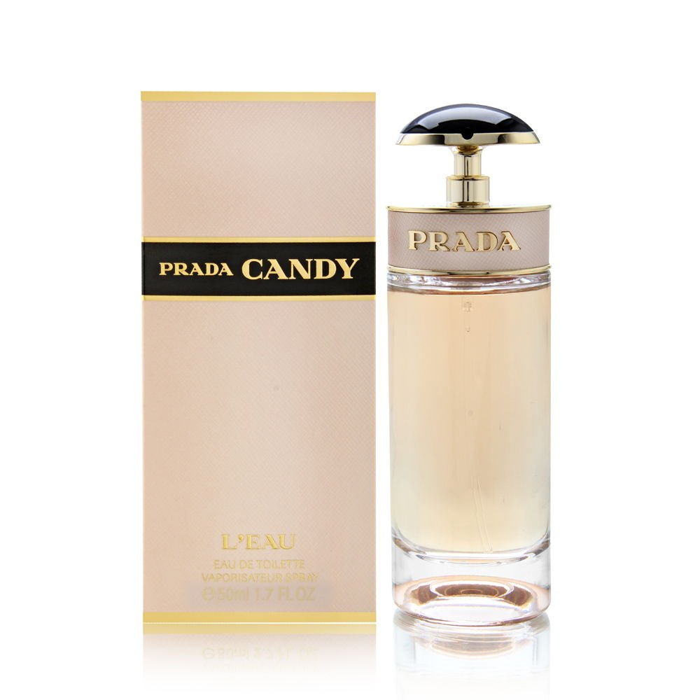 Prada Candy L'eau by Prada Fragrance for Women Eau de Toilette Spray 1.7 oz (50 mL)