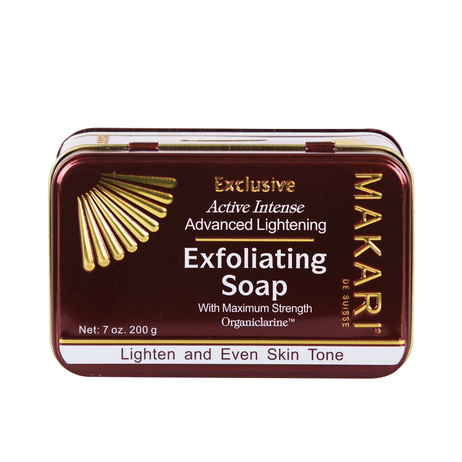 MAKARI - EXCLUSIVE EXFOLIATING SOAP Lightens. Clarifies. Unifies tone.  For all skin types except sensitive - ShanShar