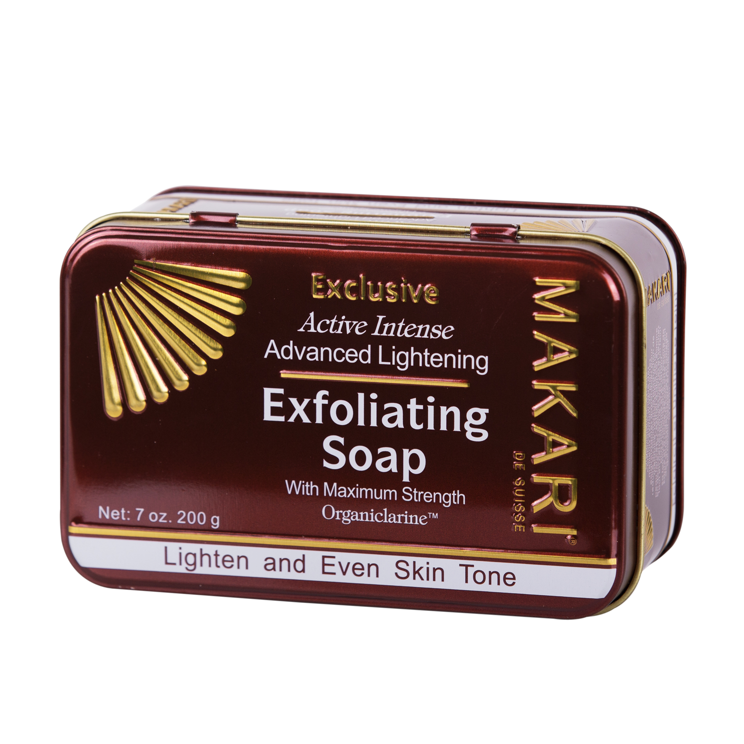 MAKARI - EXCLUSIVE EXFOLIATING SOAP Lightens. Clarifies. Unifies tone.  For all skin types except sensitive - ShanShar