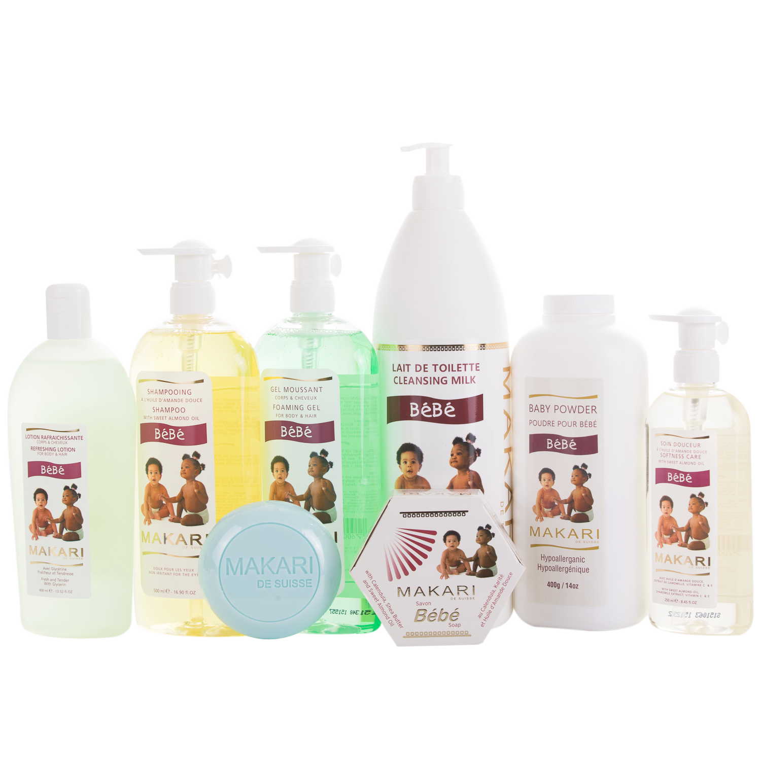 MAKARI - BEBE CLEANSING MILK / Wet/Dry nourishing cleansing lotion  For delicate and sensitive skin types - ShanShar