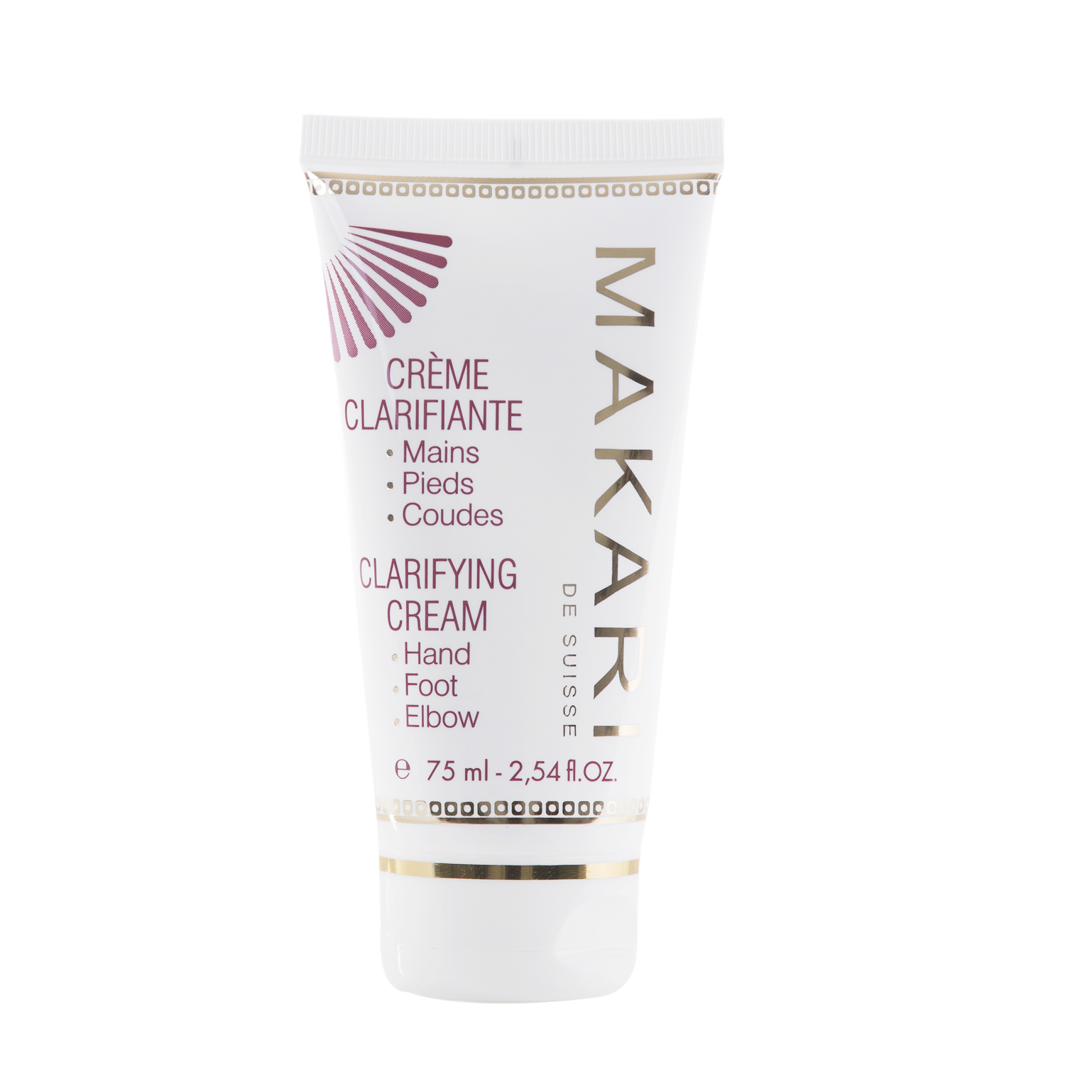 MAKARI - CLARIFYING CREAM Lightens knuckles, elbows, knees, and feet  For all skin types  2.54 oz - ShanShar