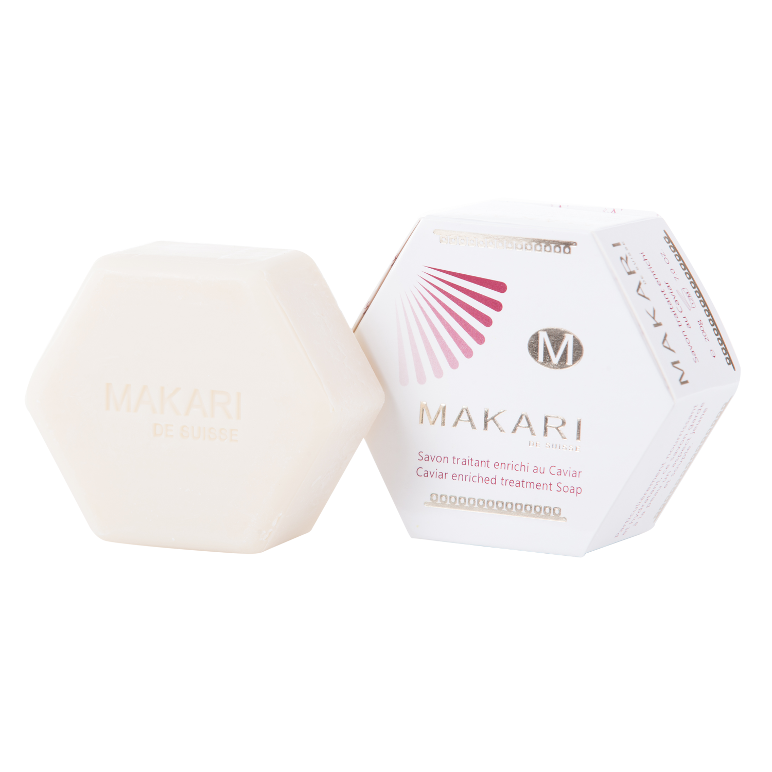 MAKARI - CAVIAR ENRICHED SOAP - Nourishes and soothes dehydrated skin. Blurs wrinkles and fine lines. Improves skin's elasticity.  For all skin types - ShanShar