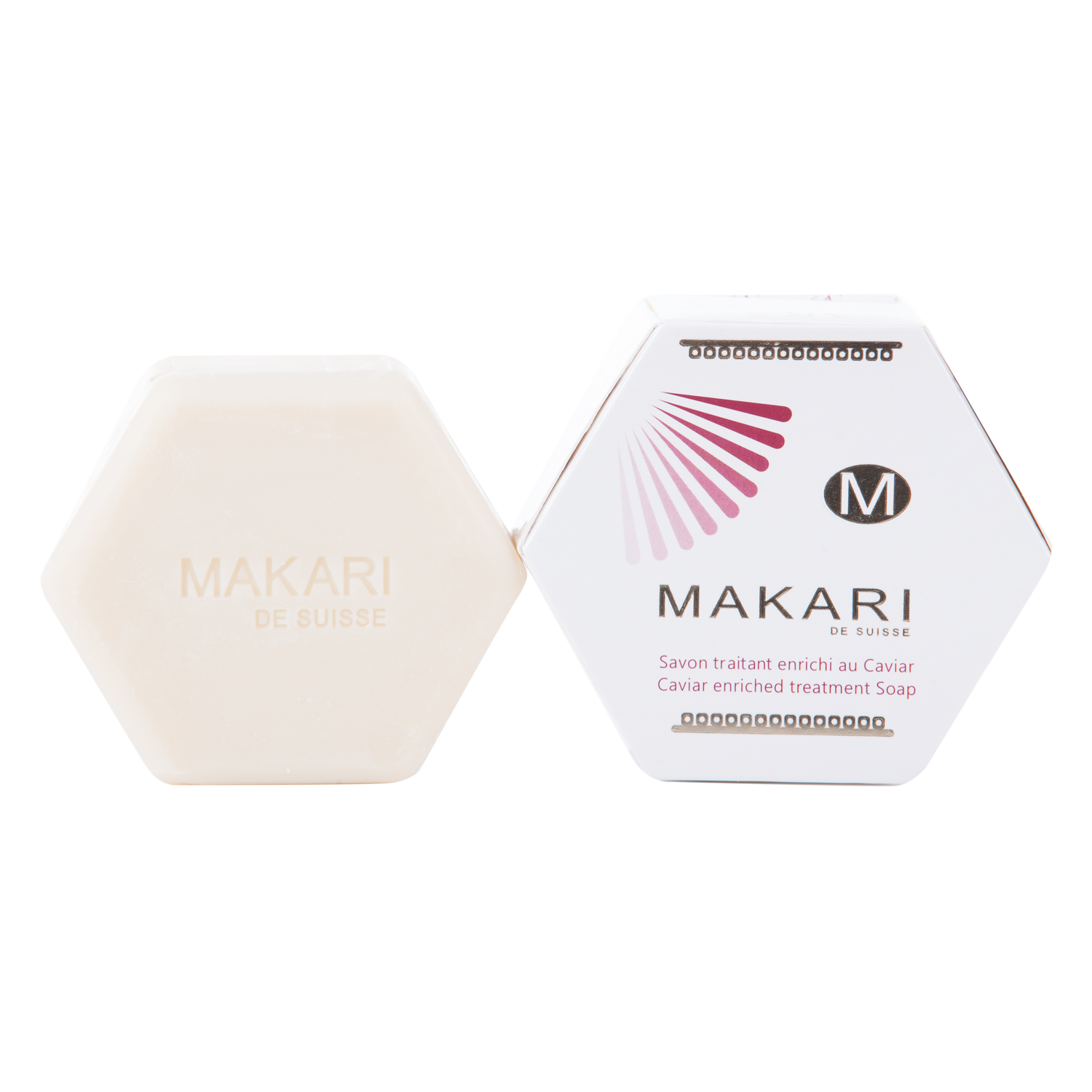 MAKARI - CAVIAR ENRICHED SOAP - Nourishes and soothes dehydrated skin. Blurs wrinkles and fine lines. Improves skin's elasticity.  For all skin types - ShanShar