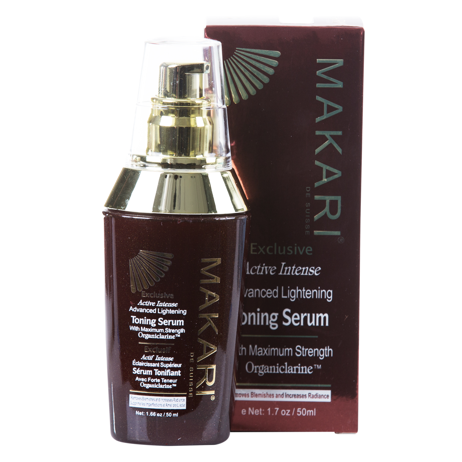 MAKARI - EXCLUSIVE TONING SERUM Clarifies spots.  Boosts radiance.  For all skin types except sensitive - ShanShar