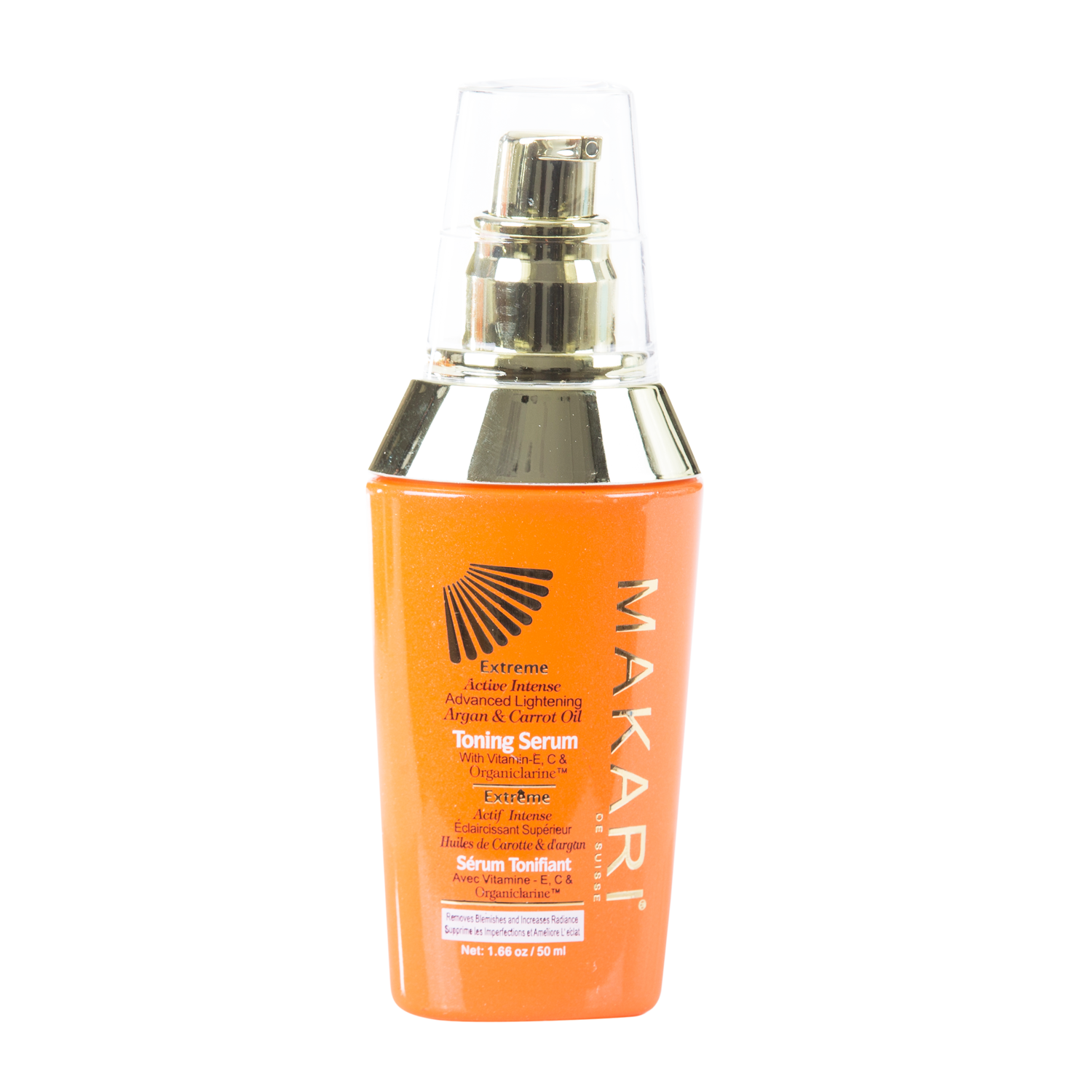 MAKARI - EXTREME ARGAN & CARROT OIL TONING SERUM - Lightens spots & blemishes. Boosts radiance.  For all skin types except sensitive - ShanShar