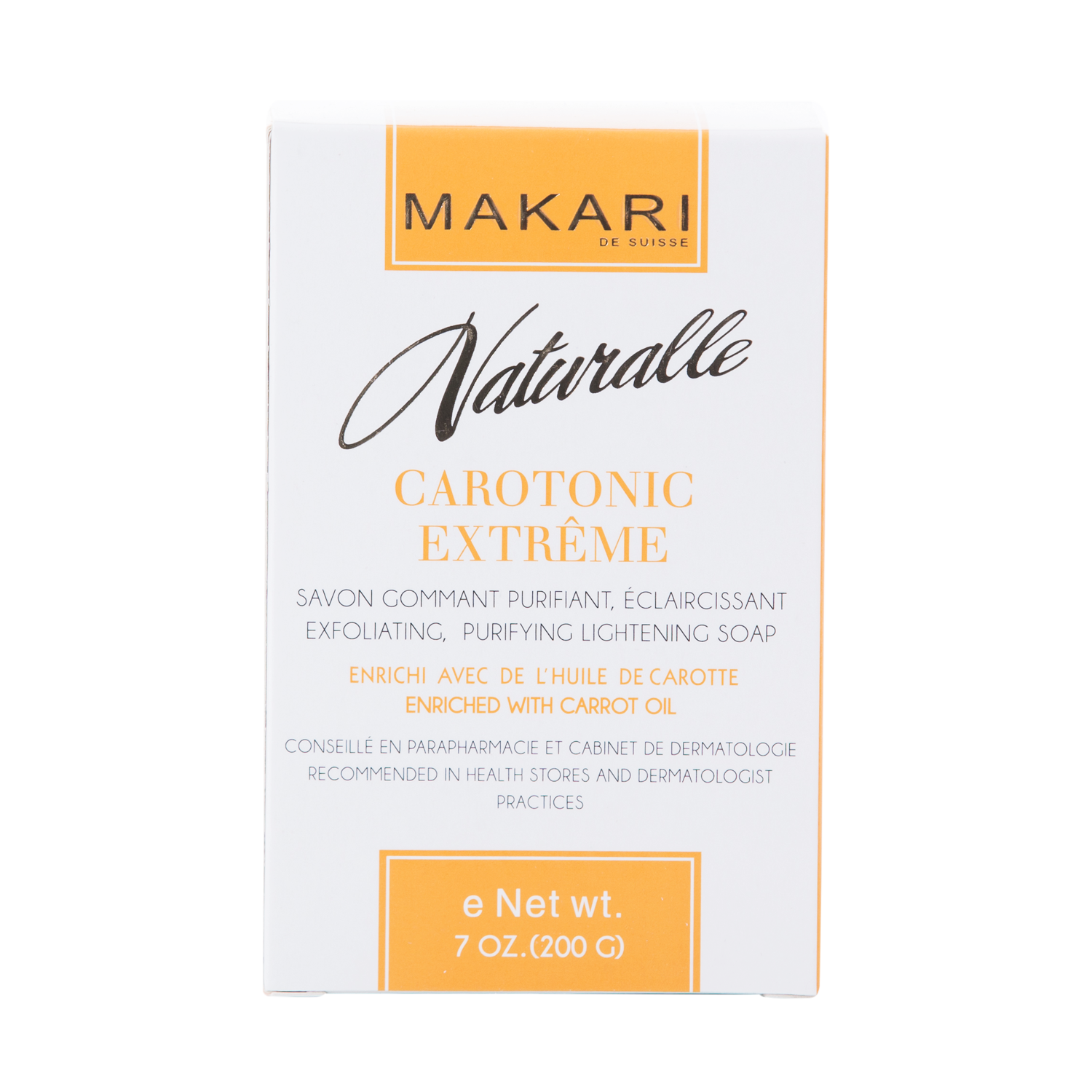 MAKARI - CAROTONIC EXTREME TONING SOAP / Detoxifies. Controls oil. Evens Tone.  For oily and acne-prone skin types - ShanShar