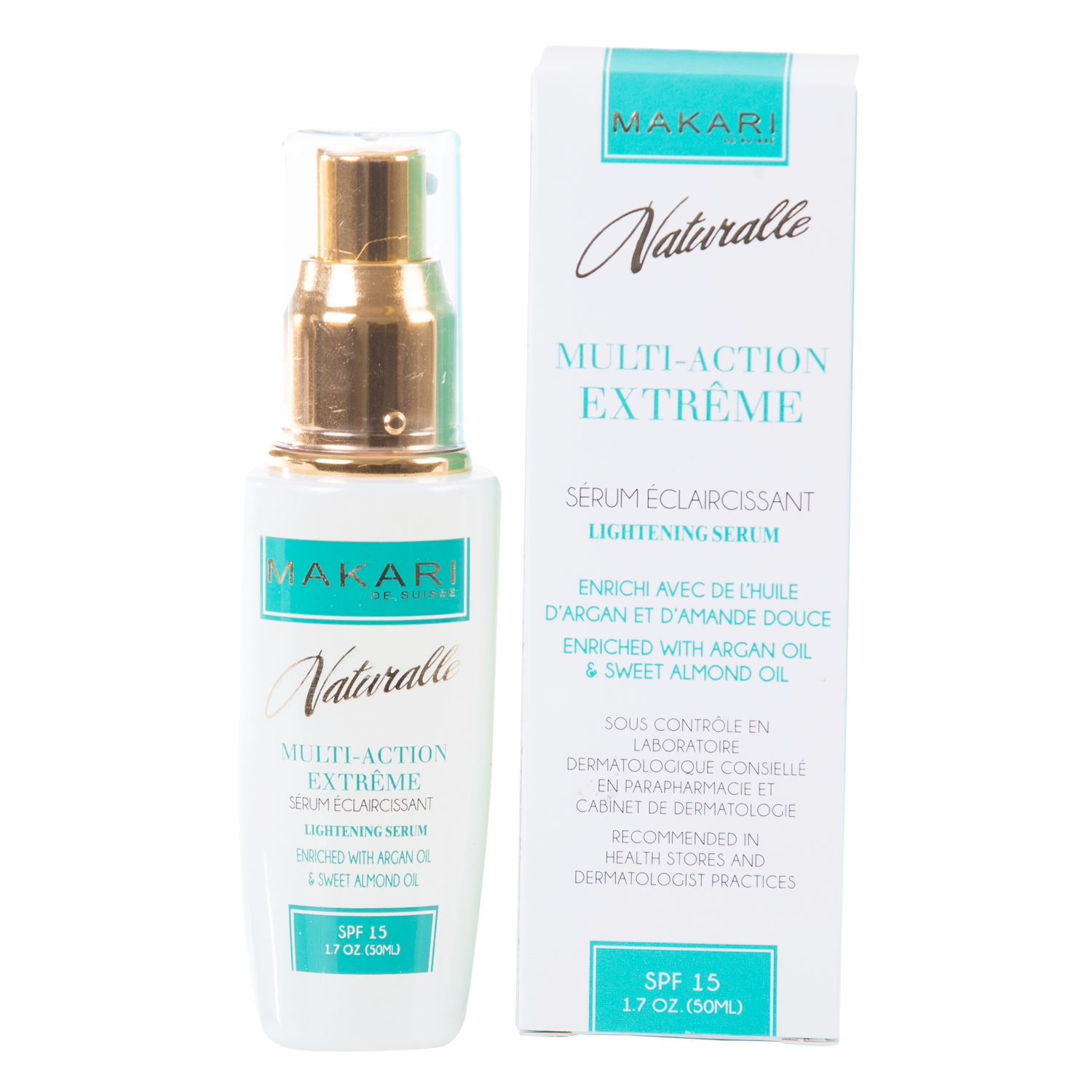 MAKARI - MULTI-ACTION EXTREME TONING SERUM SPF 15 / Nourishes. Boosts radiance. Improves elasticity.  For all skin types - ShanShar