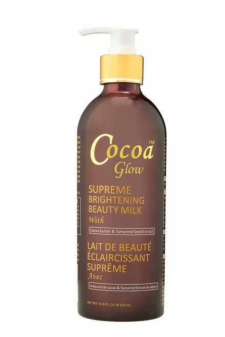 LABELLE GLOW - Cocoa Glow Supreme Brightening Beauty Milk With Cocoa Butter & Tamarind Seed Extract - ShanShar