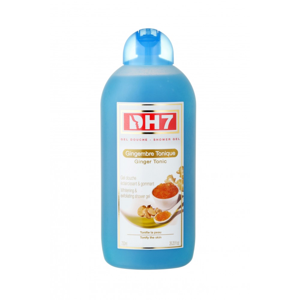 DH7 Shower Gel Lightening and Exfoliating Tonic Ginger 750 ml