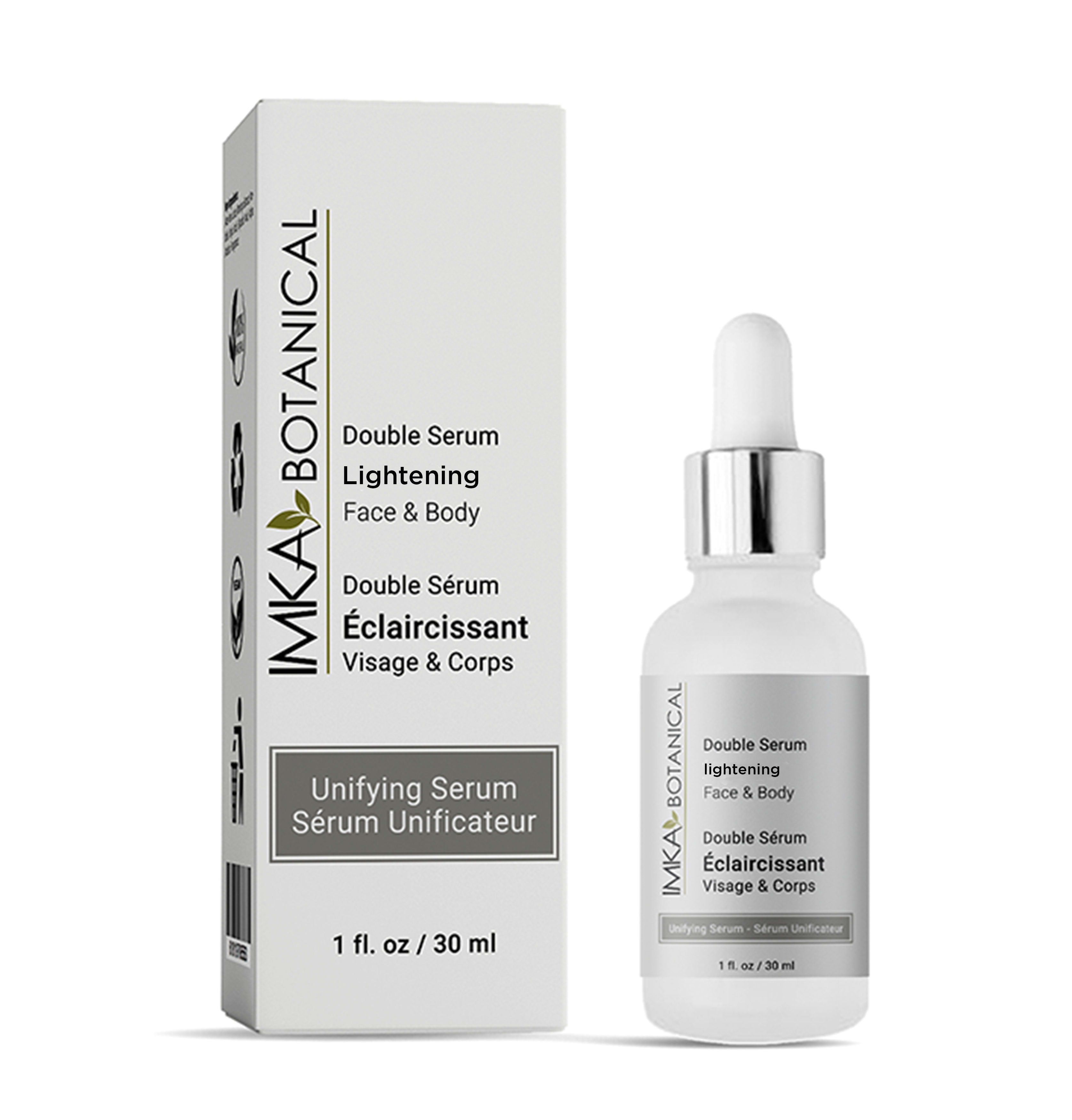 Double Lightening  Face Serum : Lightening Dark Spots and Uneven Skin Tone