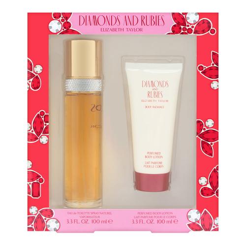 DIAMONDS & RUBIES 2 PCS SET: 3.4 (100mL) SPRAY (WINDOW BOX)