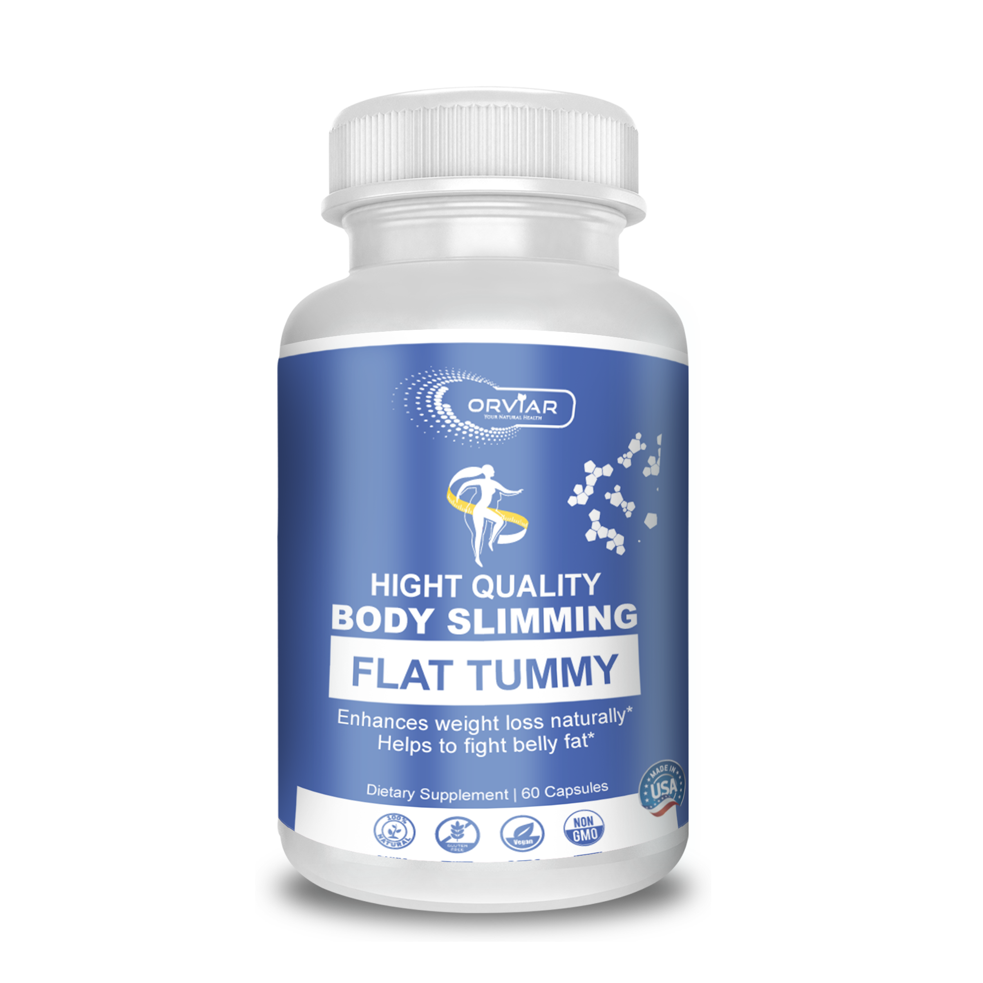 Orviar Flat Tummy -  Body Slimming - Helps to fight belly fat