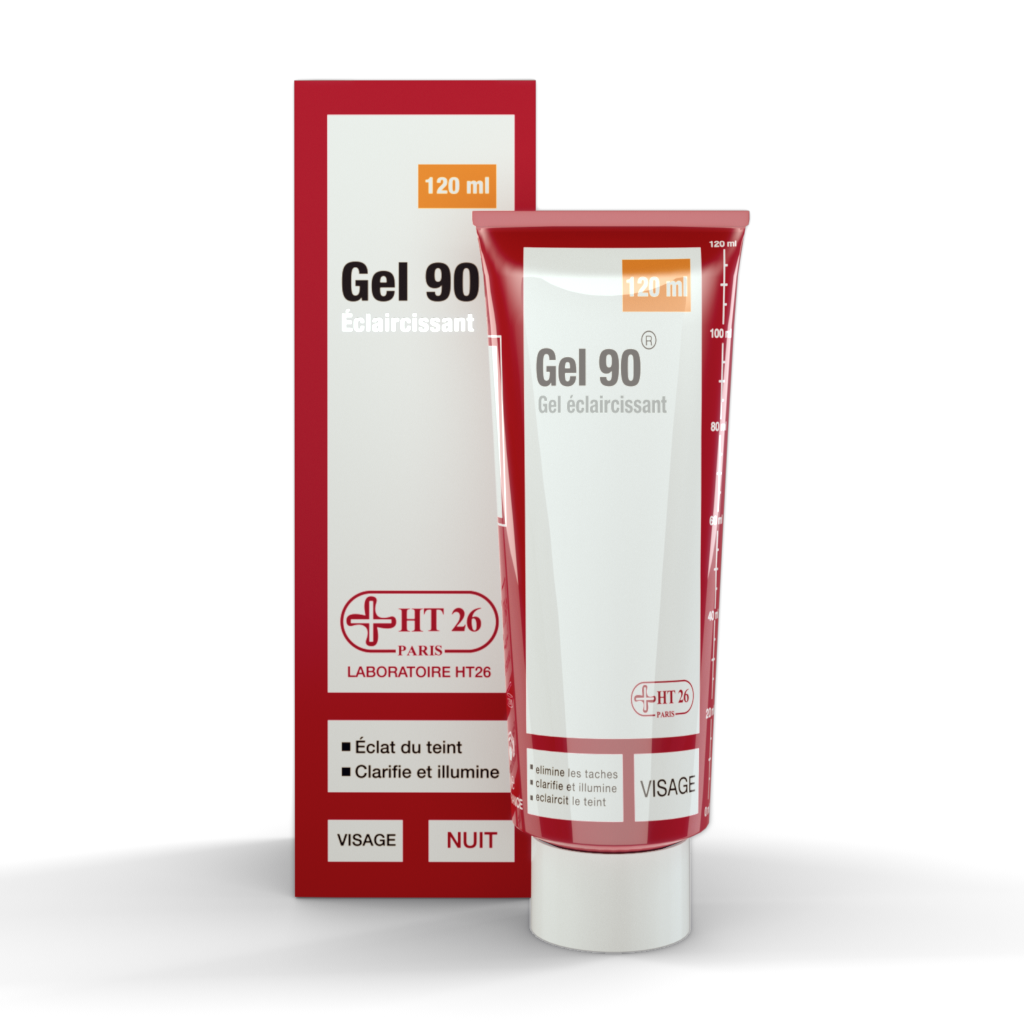 HT26 - Gamme 90 Acne solutions - Gel Tube 120 ml - HT26.CA : Scientists Devoted to Black Beauty