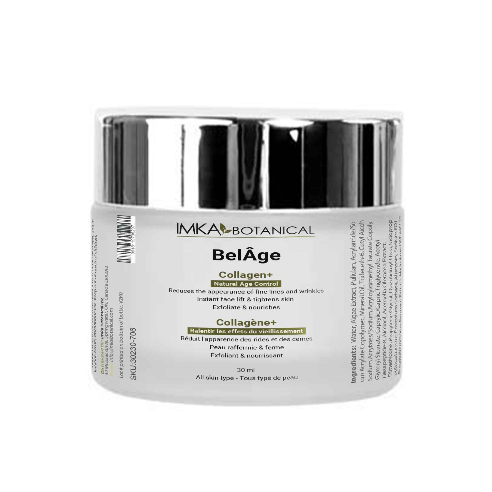 BelÂge  Collagen+ Renewing face cream to restore the look of youth