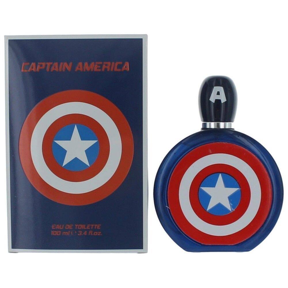 Marvel Captain America Eau de Toilette Spray 3.4 oz (100mL)