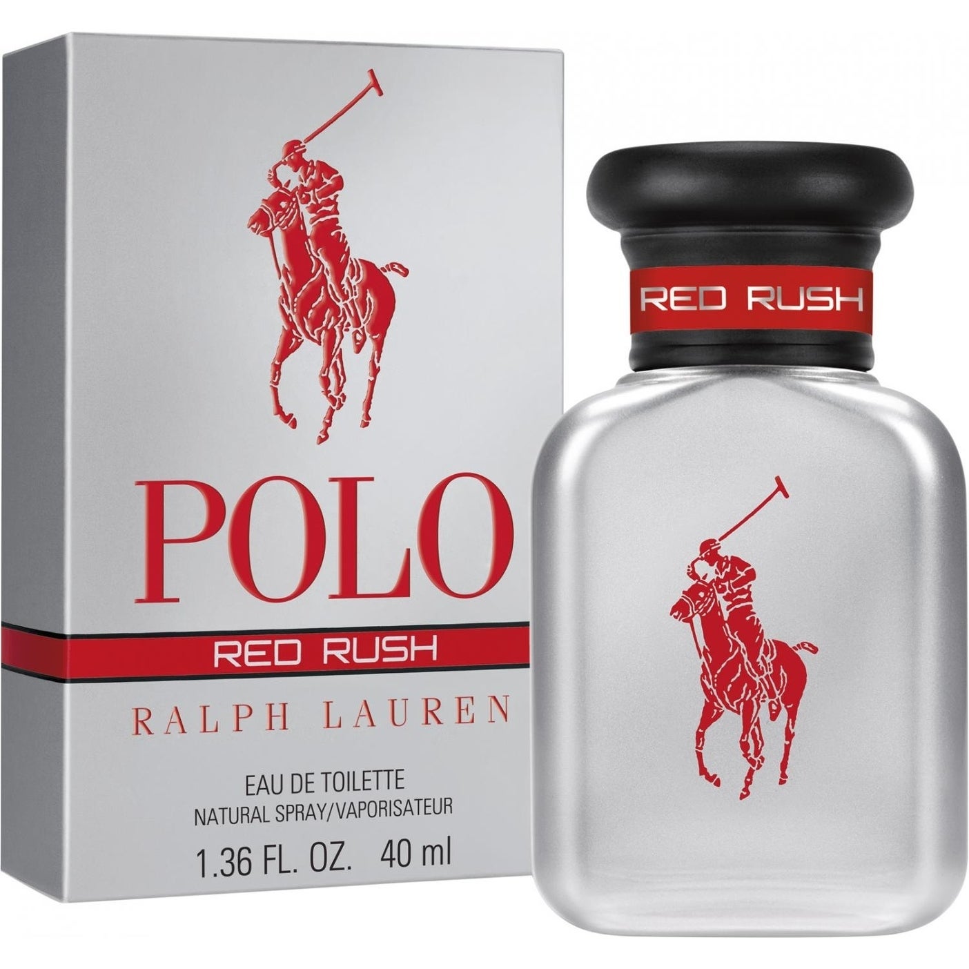 Polo Red Rush by Ralph Lauren Fragrance for Men Eau de Toilette Spray 1,36 oz (40mL)