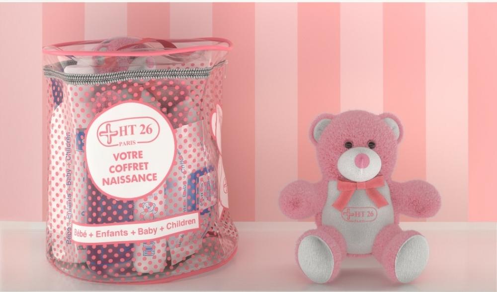 HT26 NAISSANCE  - Moisturising Baby Girl Skincare Set