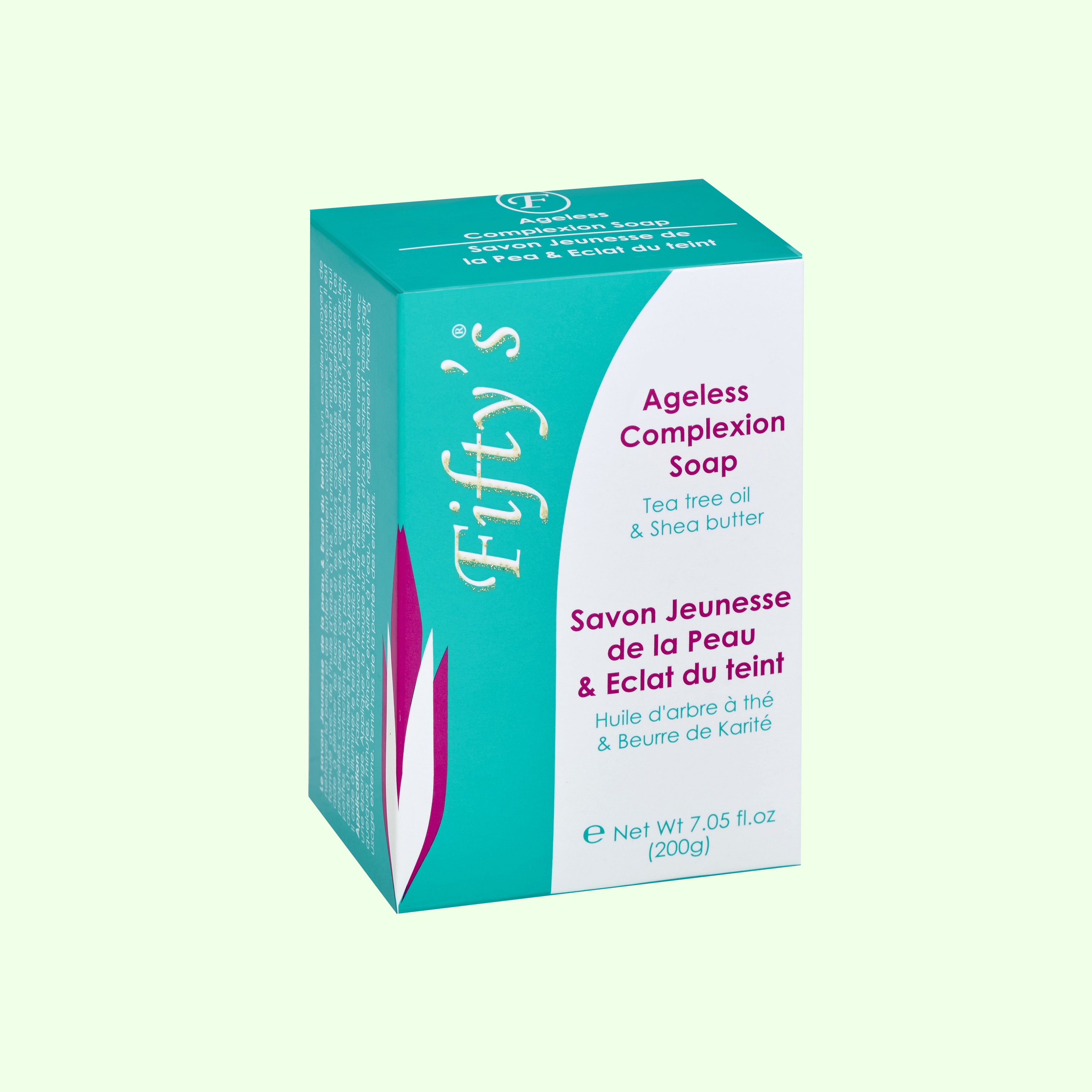 FIFTY'S BEAUTY - AGELESS COMPLEXION SOAP 200 g (7.05 oz)