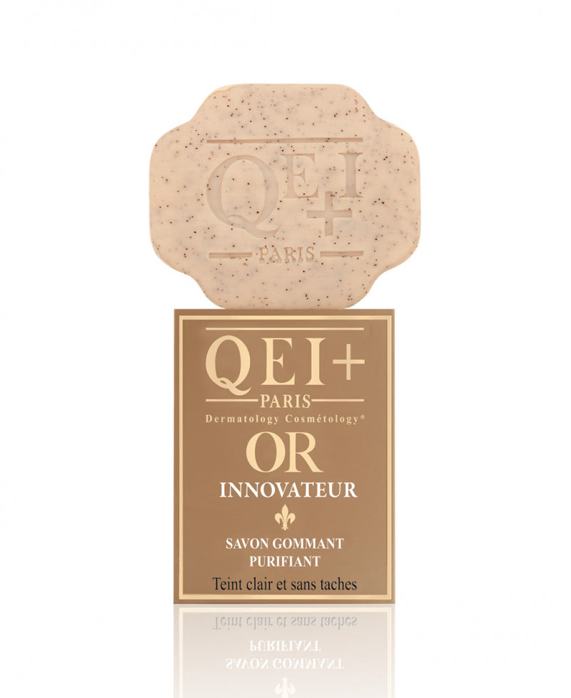 QEI+® OR INNOVATIVE Exfoliating Purifying SOAP.