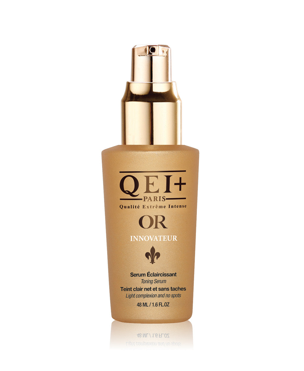 QEI+® OR INNOVATIVE Toning Lightening Serum.