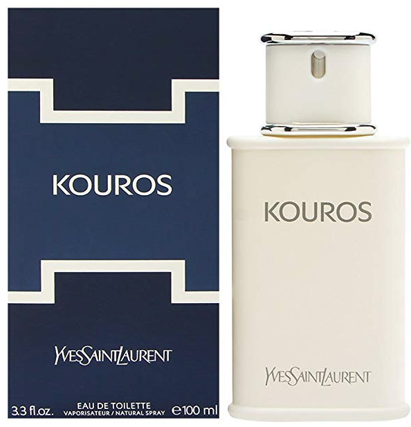 Kouros by Yves Saint Laurent Fragrance for Men Eau de Toilette Spray 3.3 oz (100mL)