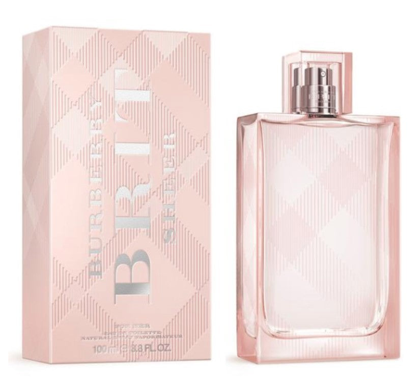 Brit Sheer by Burberry Fragrance for Women Eau de Toilette Spray 3.3 oz (100mL)