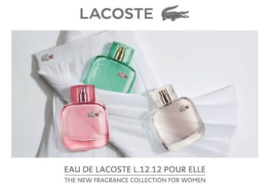 Eau de Lacoste L.12.12 Pour Elle Elegant by Lacoste Fragrance for Wome